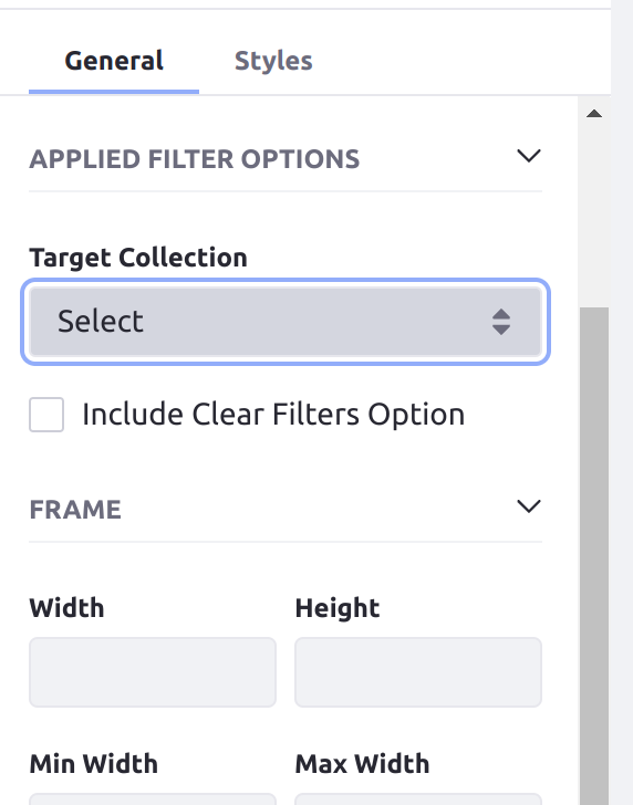 Configure the Fragment to use a Collection that is already displayed in a Collection Display Fragment.
