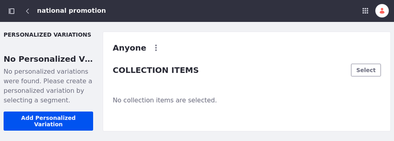 Collections are available for anyone, by default